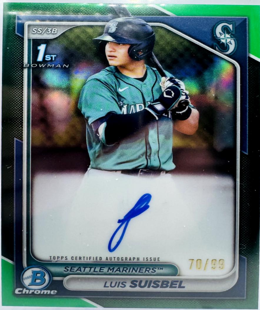 Luis Suisbel [Green Refractor] #CPA-LS