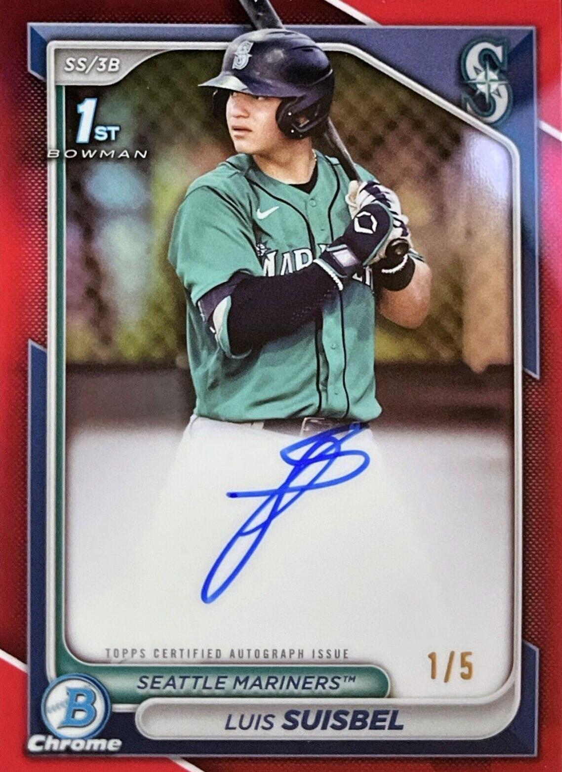 Luis Suisbel [Red Refractor] #CPA-LS