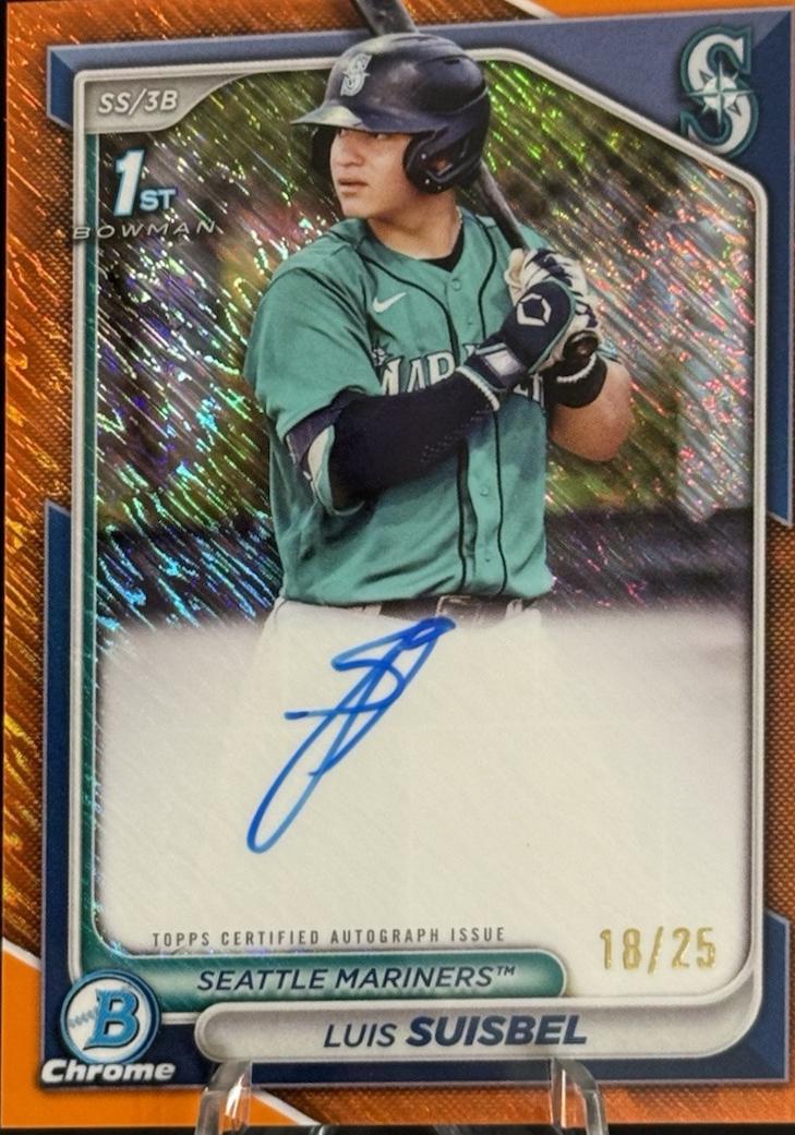 Luis Suisbel [Shimmer Orange Refractor] #CPA-LS