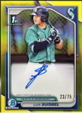 Luis Suisbel [Yellow Refractor] #CPA-LS