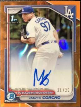 Marco Corcho [Orange Lava Refractor] #CPA-MC