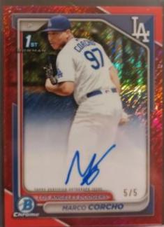 Marco Corcho [Red Shimmer Refractor] #CPA-MC