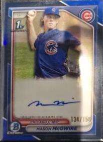 Mason McGwire [Blue Refractor] #CPA-MM