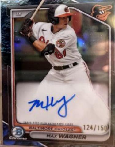 Max Wagner [Blue Lunar Refractor] #CPA-MW