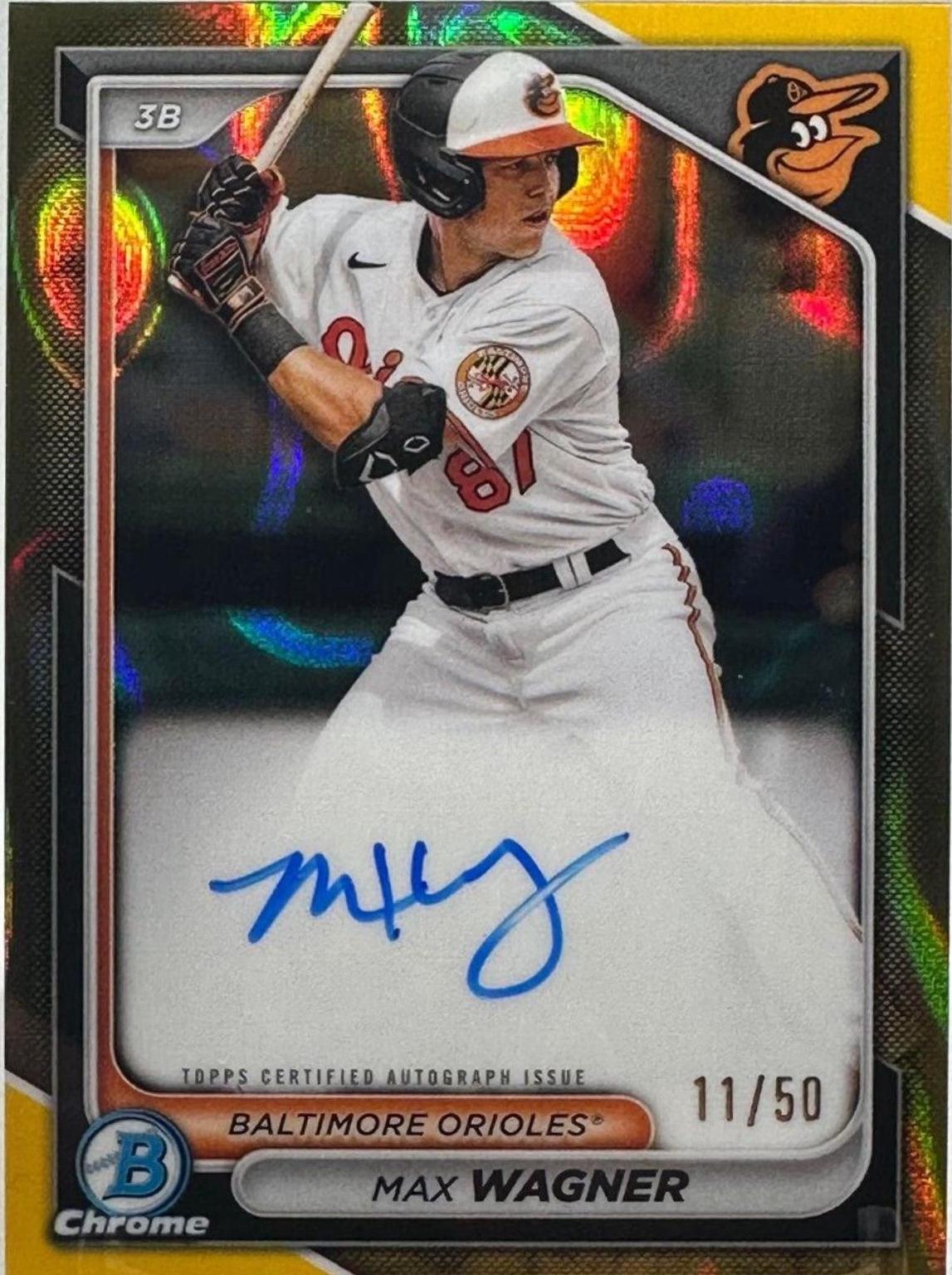 Max Wagner [Gold Refractor] #CPA-MW