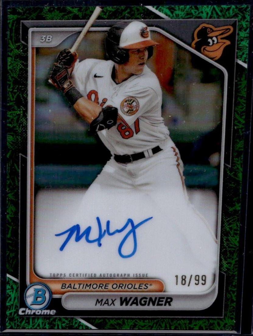 Max Wagner [Green Grass Refractor] #CPA-MW