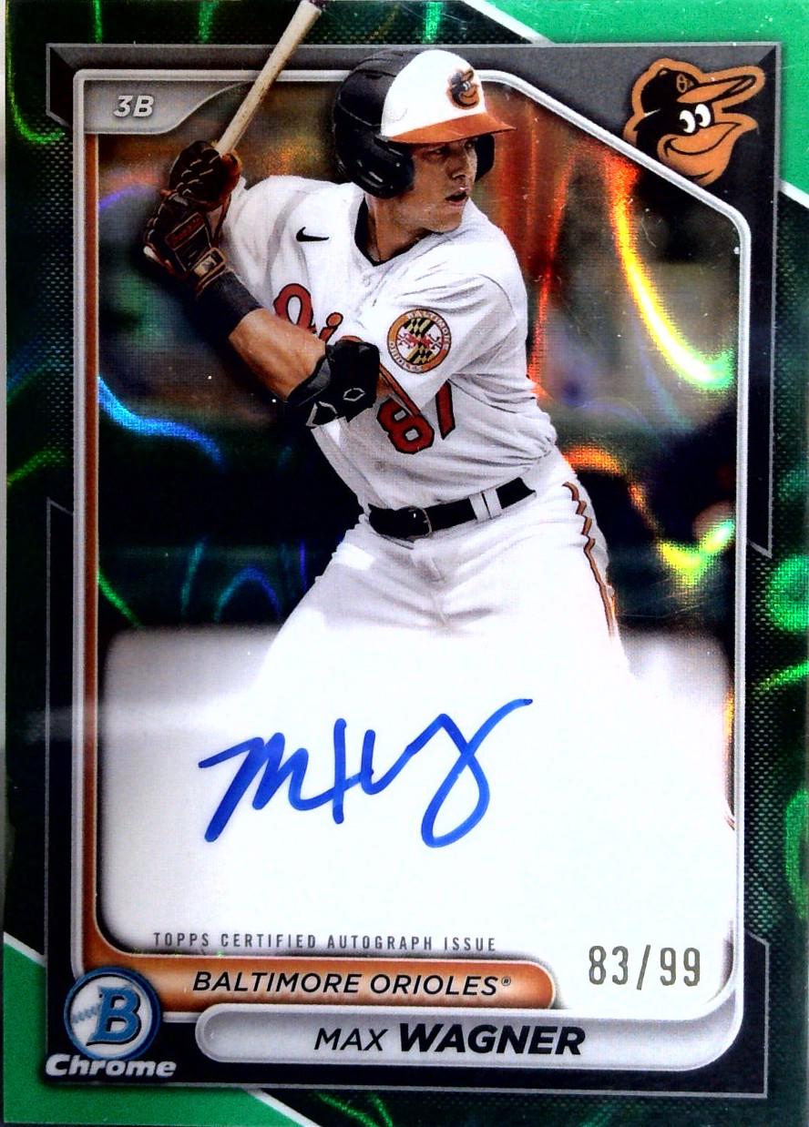 Max Wagner [Green Lava Refractor] #CPA-MW