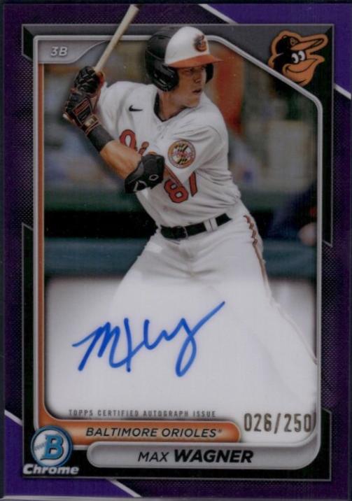 Max Wagner [Purple Refractor] #CPA-MW
