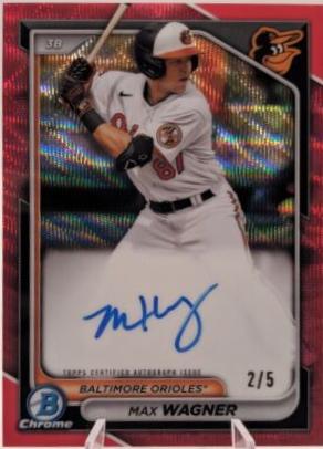 Max Wagner [Red Wave Refractor] #CPA-MW