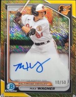 Max Wagner [Shimmer Gold Refractor] #CPA-MW