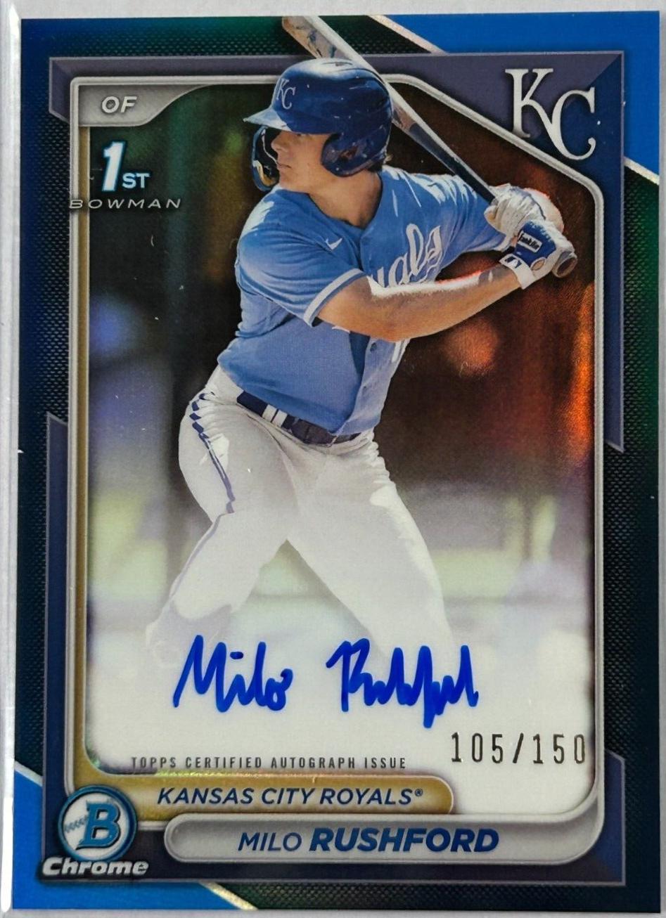 Milo Rushford [Blue Refractor] #CPA-MR