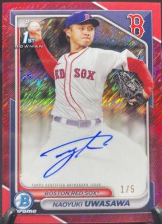 Naoyuki Uwasawa [Red Shimmer Refractor] #CPA-NU