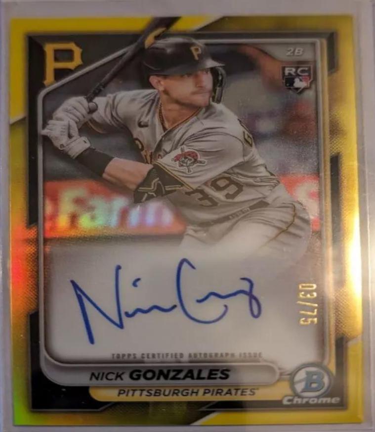 Nick Gonzalez  [Yellow Chrome] #CRA-NG