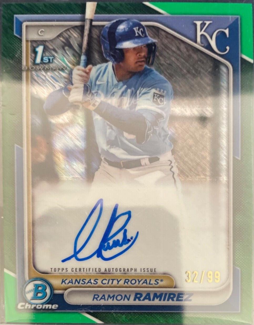 Ramon Ramirez [Shimmer Green Refractor] #CPA-RRZ