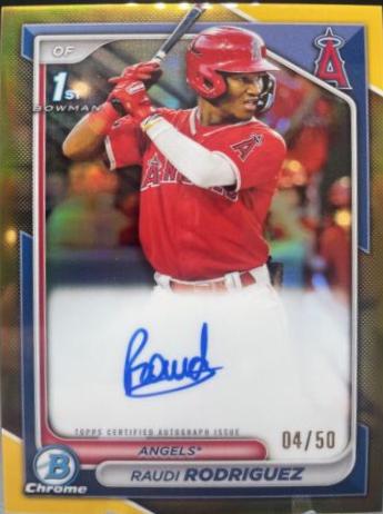 Raudi Rodriguez [Gold Refractor] #CPA-RR