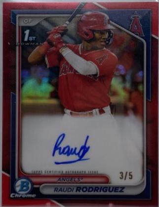 Raudi Rodriguez [Red Refractor] #CPA-RR