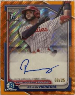 Raylin Heredia [Orange Refractor] #CPA-RH