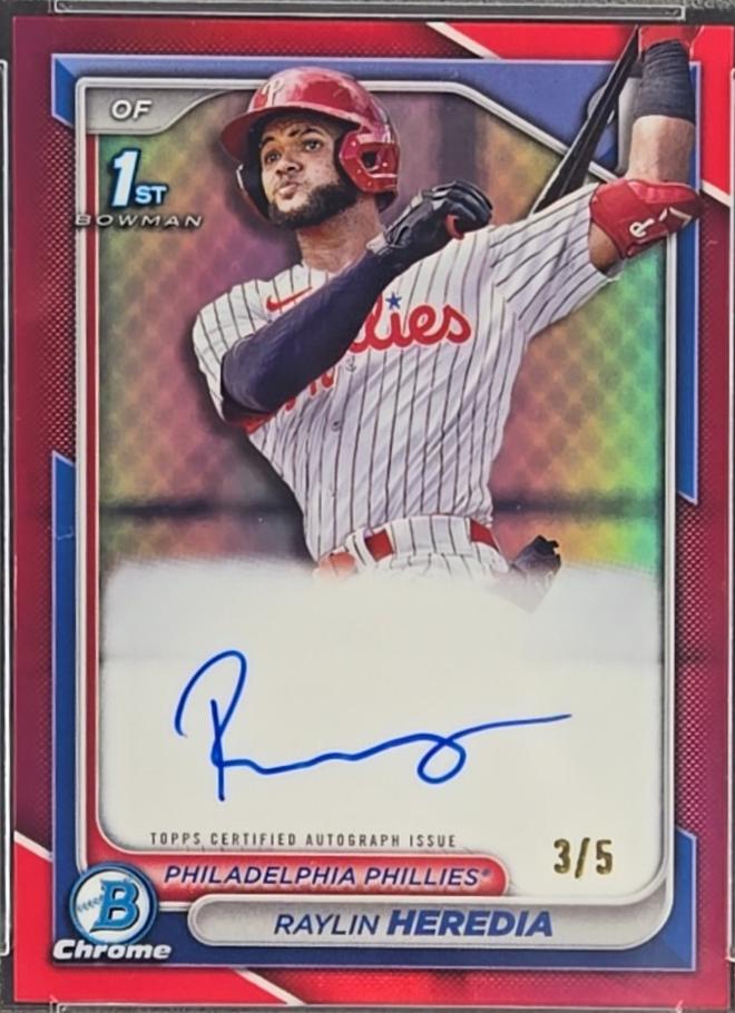 Raylin Heredia [Red Refractor] #CPA-RH