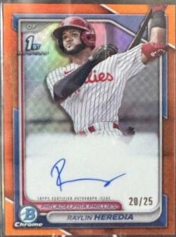 Raylin Heredia [Shimmer Orange Refractor] #CPA-RH