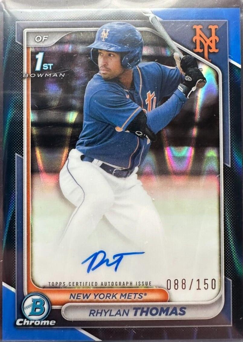 Rhylan Thomas [Blue RayWave Refractor] #CPA-RTH