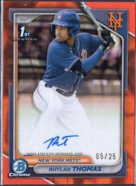 Rhylan Thomas [Orange Lava Refractor] #CPA-RTH