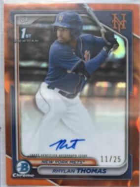 Rhylan Thomas [Orange Refractor] #CPA-RTH