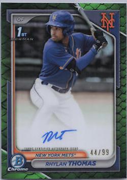 Rhylan Thomas [Reptillian Green Refractor] #CPA-RTH