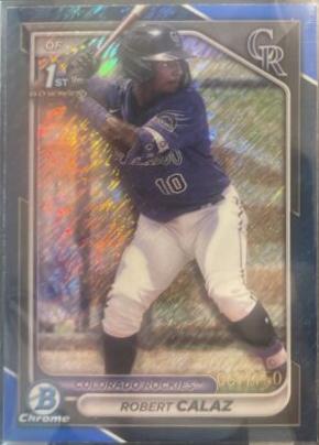 Robert Calaz [Blue Refractor] #CPA-RCA
