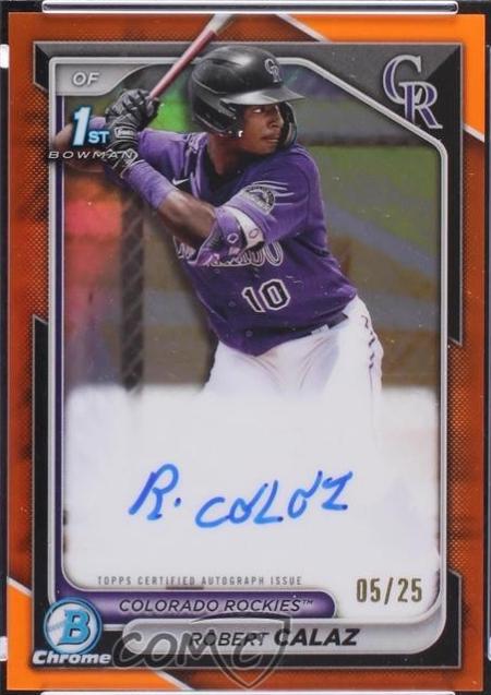 Robert Calaz [Orange Refractor] #CPA-RCA