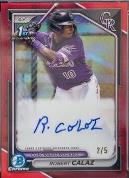 Robert Calaz [Red Refractor] #CPA-RCA