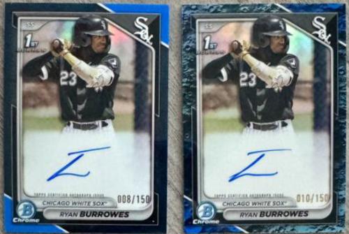 Ryan Burrowes [Blue Refractor] #CPA-RBU