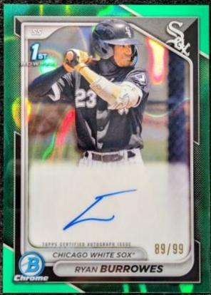 Ryan Burrowes [Green Refractor] #CPA-RBU