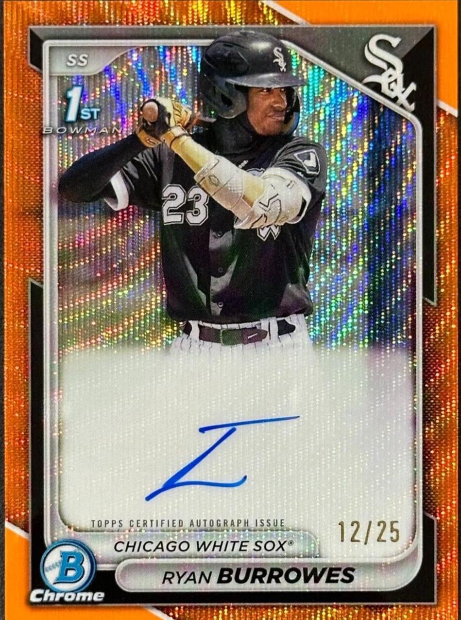 Ryan Burrowes [Orange Refractor] #CPA-RBU