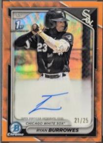 Ryan Burrowes [Orange Wave Refractor] #CPA-RBU