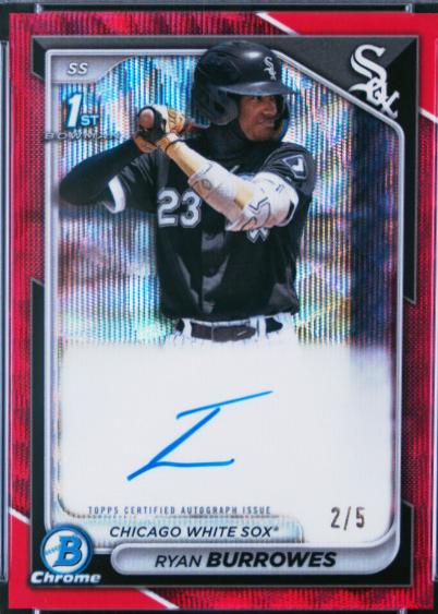 Ryan Burrowes [Red Refractor] #CPA-RBU