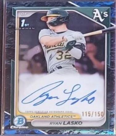 Ryan Lasko [Blue Lunar Refractor] #CPA-RLAS