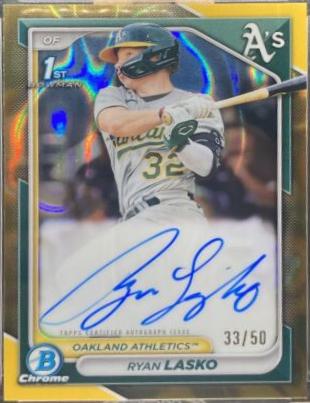 Ryan Lasko [Gold Lava Refractor] #CPA-RLAS