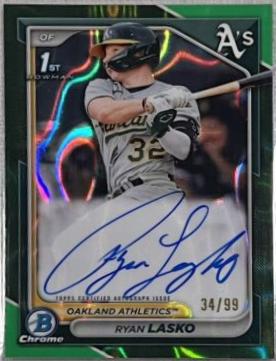 Ryan Lasko [Green Lava Refractor] #CPA-RLAS
