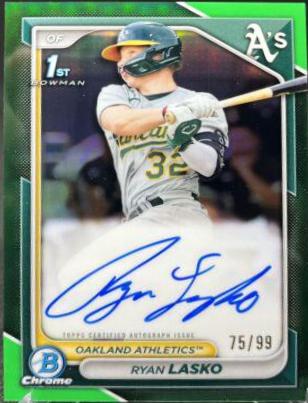 Ryan Lasko [Green Refractor] #CPA-RLAS