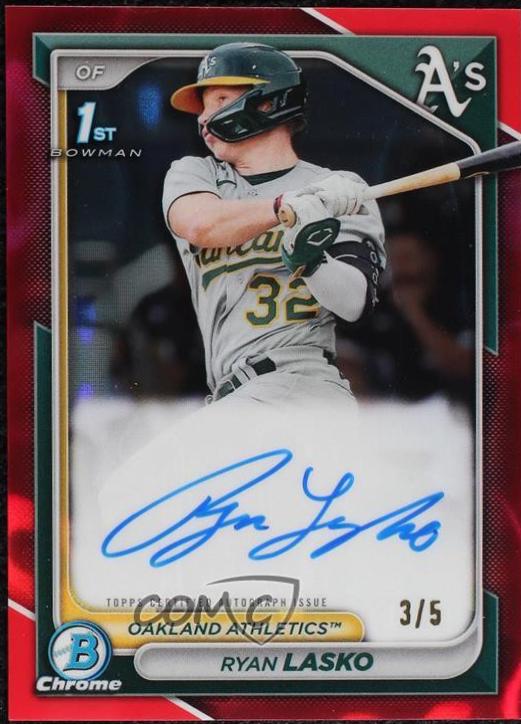 Ryan Lasko [Red Lava Refractor] #CPA-RLAS