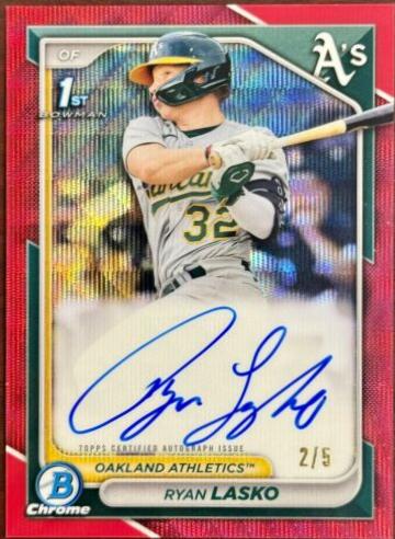 Ryan Lasko [Red Wave Refractor] #CPA-RLAS