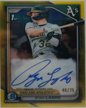Ryan Lasko [Yellow Refractor] #CPA-RLAS