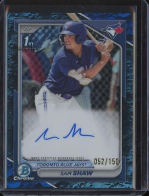 Sam Shaw [Blue Lunar Refractor] #CPA-SS