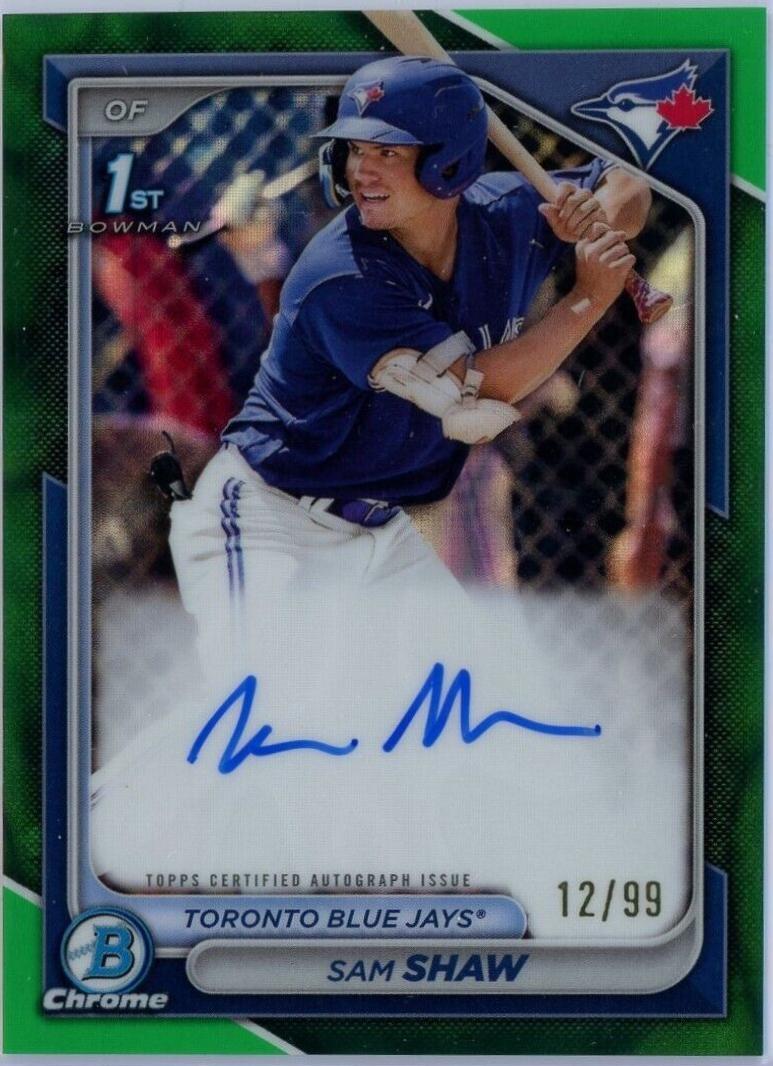 Sam Shaw [Green Lava Refractor] #CPA-SS