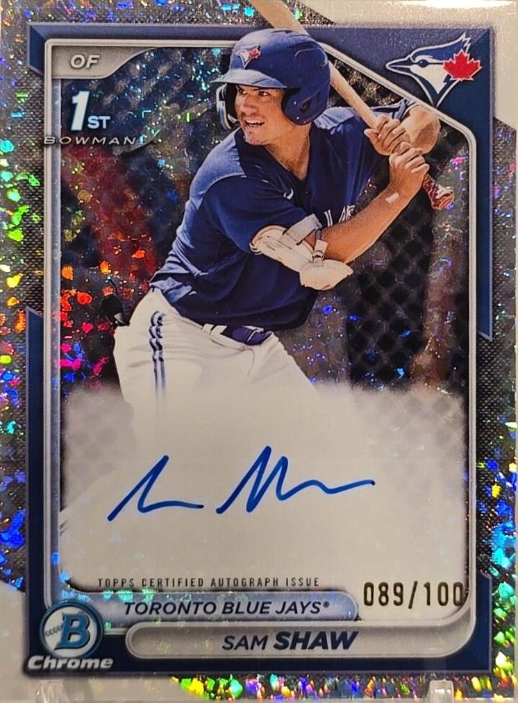 Sam Shaw [Mini-Diamond Refractor] #CPA-SS