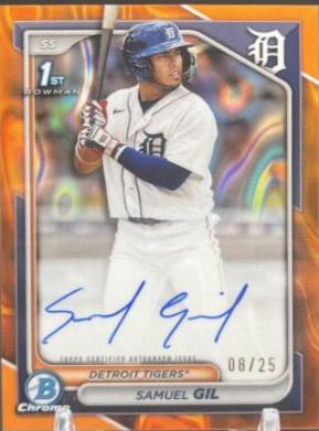 Samuel Gil [Orange Lava Refractor] #CPA-SG