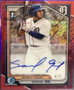 Samuel Gil [Red Shimmer Refractor] #CPA-SG