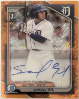 Samuel Gil [Shimmer Orange Refractor] #CPA-SG