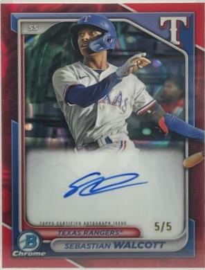 Sebastian Walcott [Red Wave Refractor] #CPA-SW