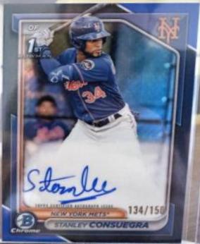 Stanley Consuegra [Blue Refractor] #CPA-SC
